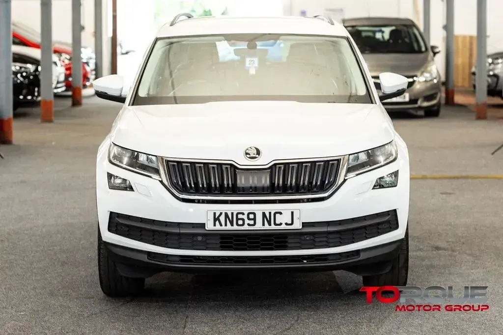 Used Skoda Kodiaq SE L 150 HP (110 kW) 2019 White SUV