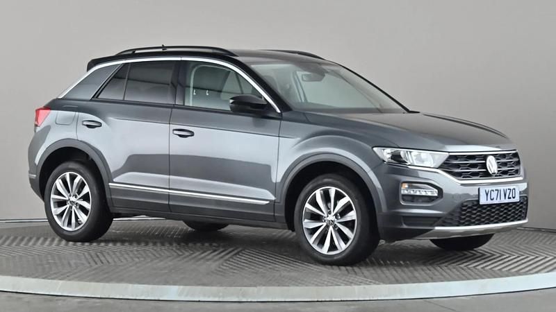 Grey Used 2021 VW T-Roc Design SUV | £13,998 (Fair price) - Image 1/4
