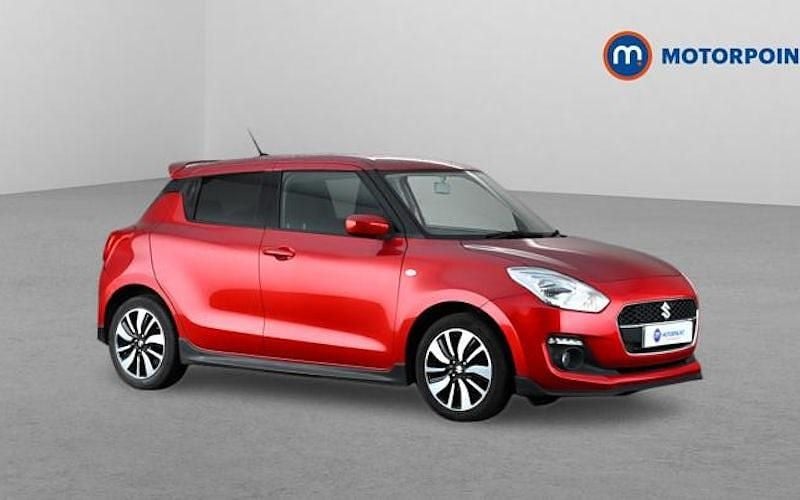 Usado Suzuki Swift 90 HP (66 kW) 2019 Vermelho Citadino