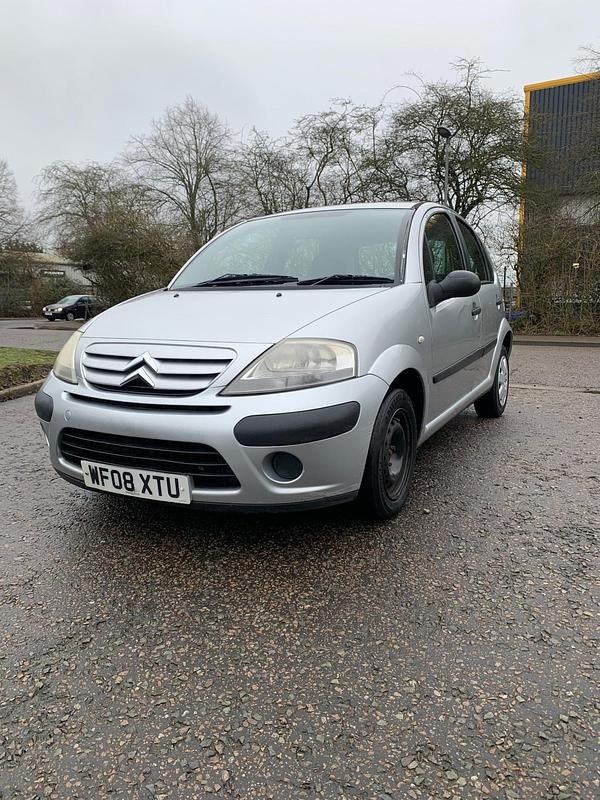 Used Citroën C3 60 HP (44 kW) 2008 Silver Hatchback