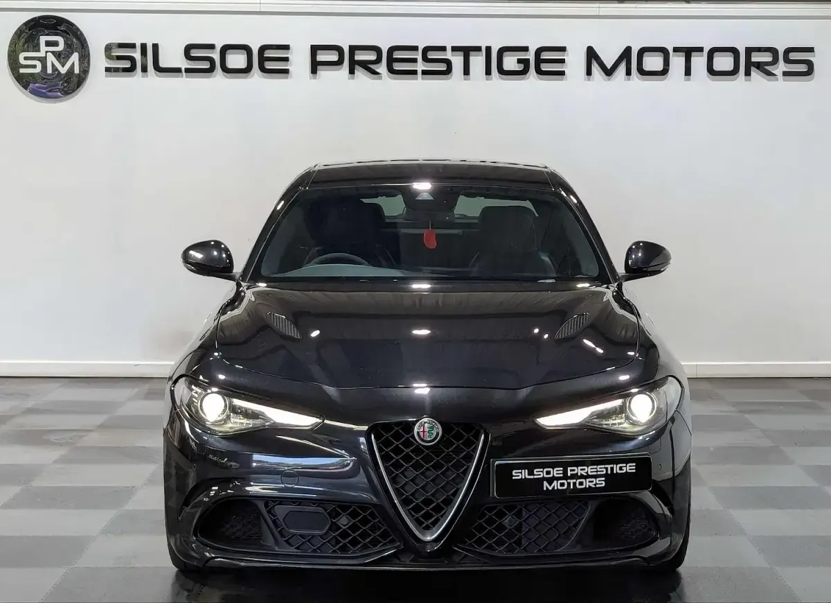 Used Alfa Romeo Giulia Quadrifoglio 510 HP (375 kW) 2018 Black Sedan