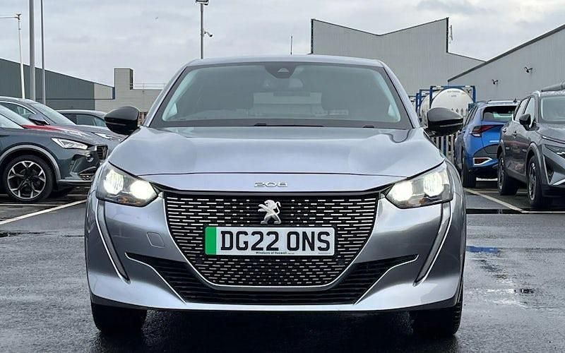 Used Peugeot e-208 Allure Premium 100 kW (136 HP) 2022 Grey Hatchback