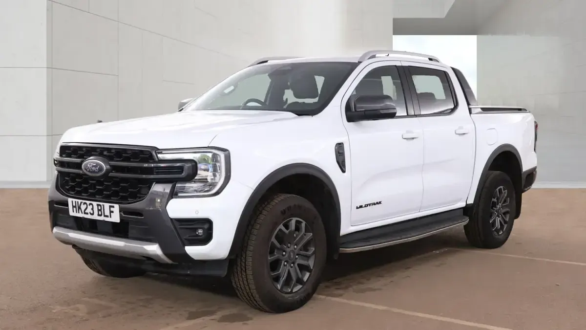 Begagnad Ford Ranger Wildtrack 2023 Vit Pickup