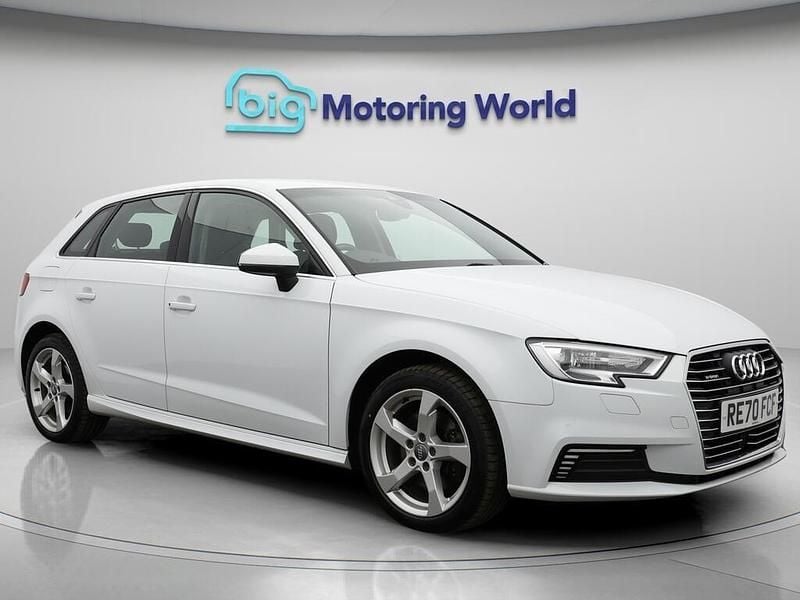 White Used 2020 Audi A3 e-tron Hatchback | £16,300 (Super price) - Image 1/4
