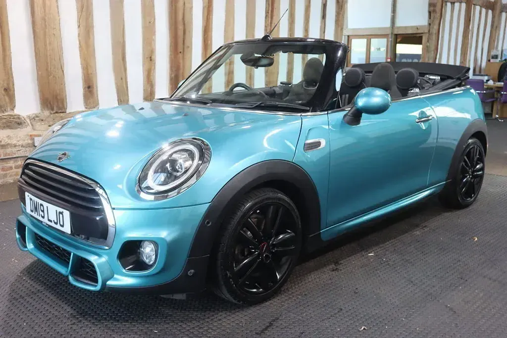 Used Mini Cooper S Cabriolet 2019 Turquoise Cabriolet