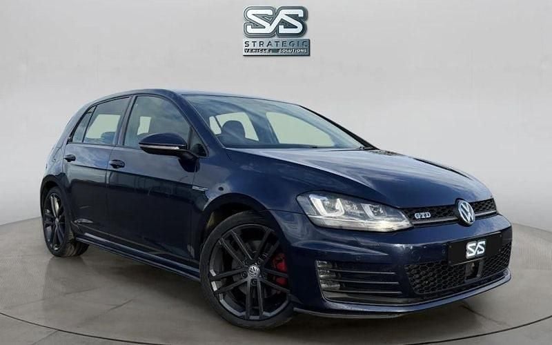 Blue Used 2016 VW Golf VII GTD Hatchback | £11,990 (Fair price) - Image 1/4