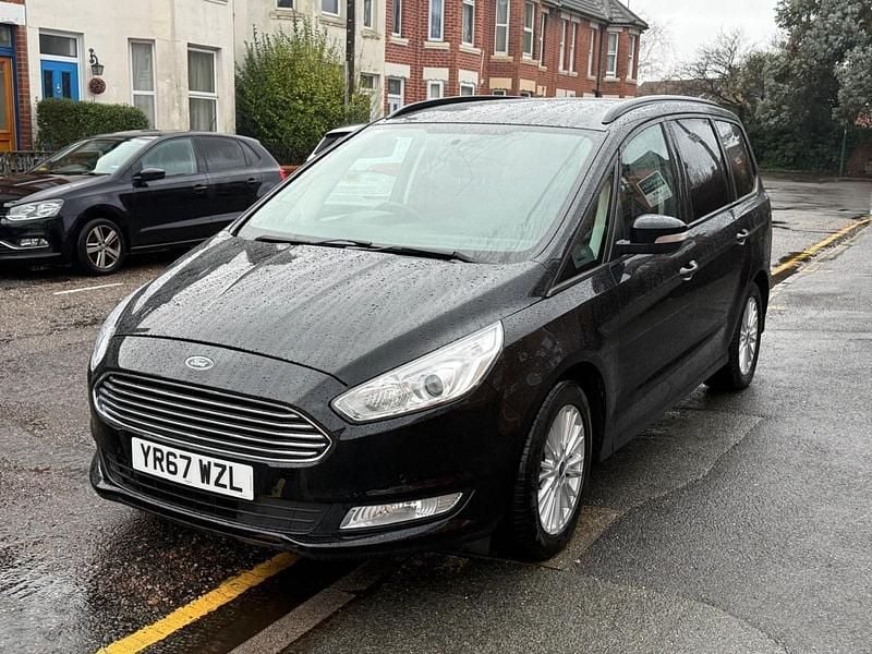 Black Used 2017 Ford Galaxy Zetec MPV | £5,999 (Fair price) - Image 1/4