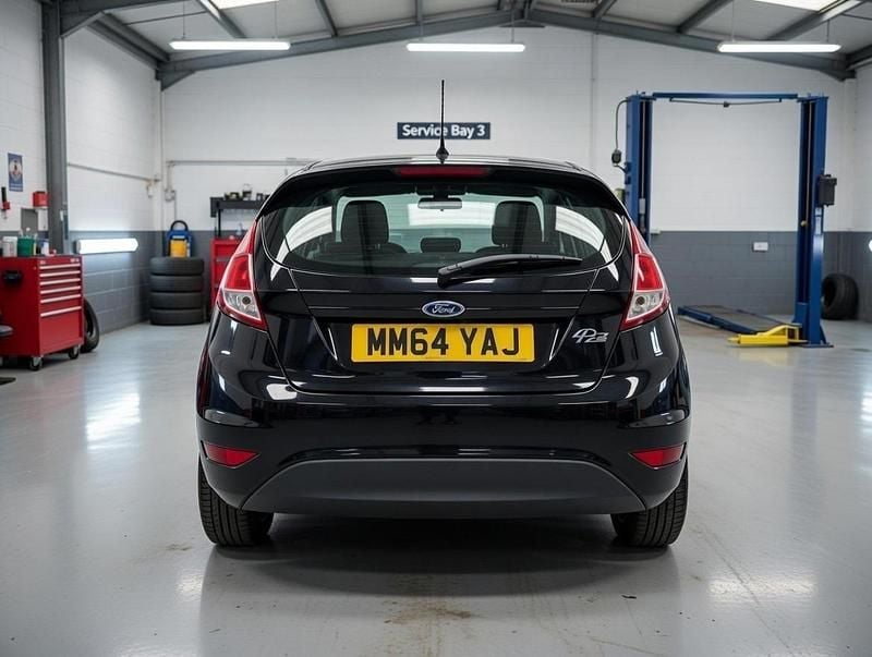 Used Ford Fiesta Zetec 2015 Black Hatchback