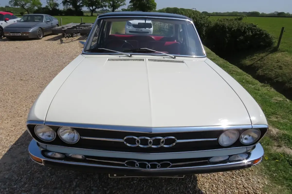 Used Audi 100 Design 1971 White Sedan