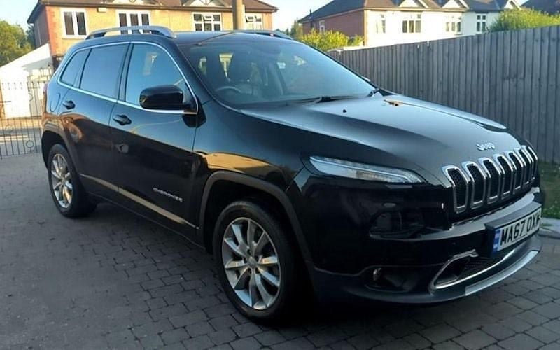 Black Used 2017 Jeep Cherokee Limited SUV | £12,380 (Fair price) - Image 1/4