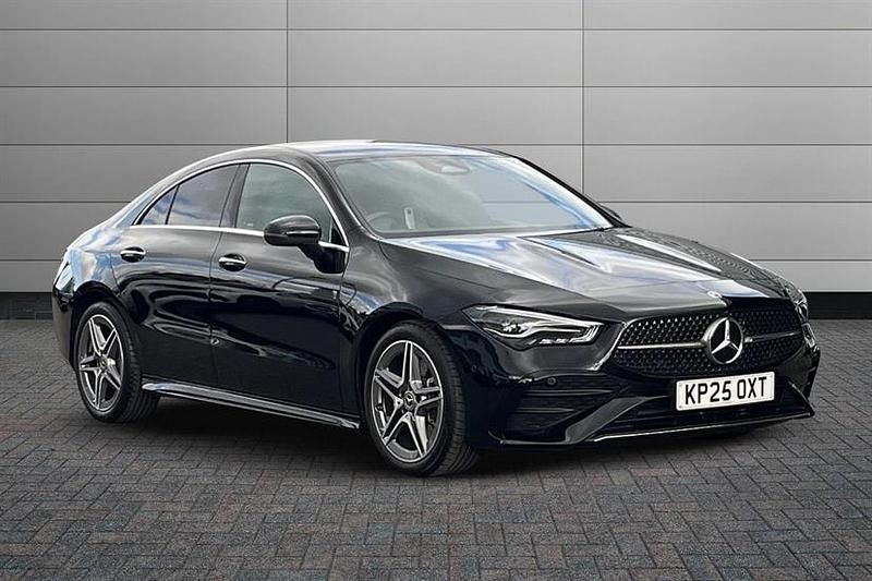 Cosmos black Used 2025 Mercedes CLA220 Executive Sedan | £29,990 (Fair price) - Image 1/4