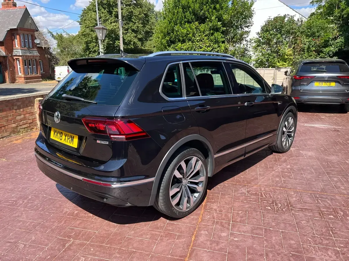 Used VW Tiguan R-line 190 HP (139 kW) 2018 Black SUV