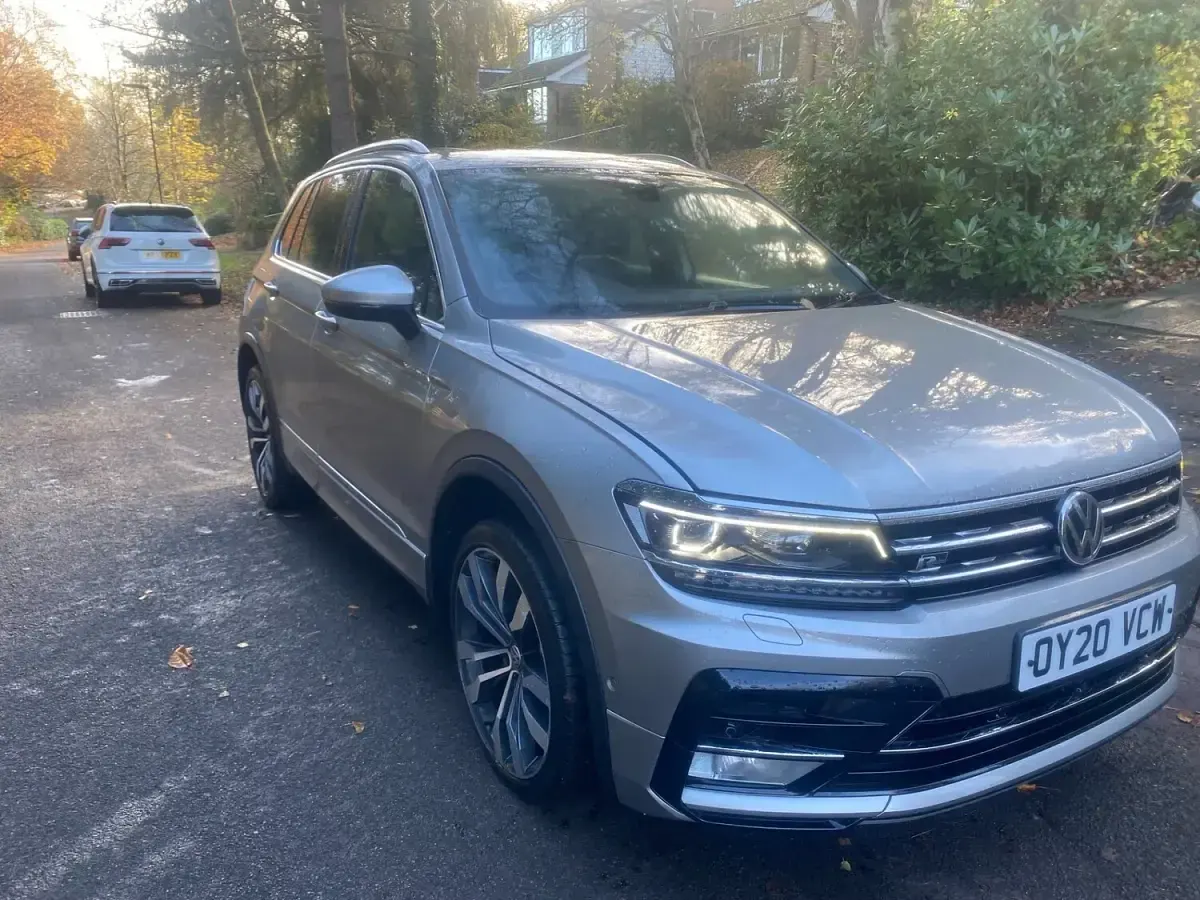 Used VW Tiguan R-line 150 HP (110 kW) 2020 Silver SUV