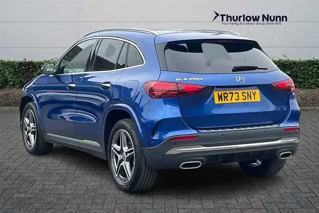 Used Mercedes GLA250 AMG line 218 HP (160 kW) 2023 Blue SUV