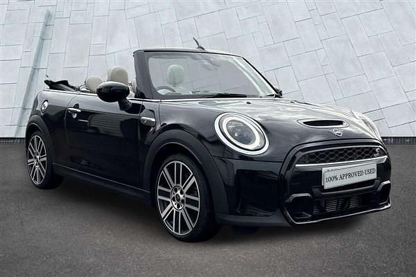 Black Used 2023 Mini Cooper S Cabriolet Comfort Cabriolet | £23,495 (Fair price) - Image 1/4