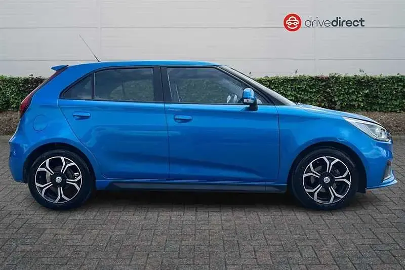 Used MG MG3 Excite 106 HP (77 kW) 2023 Blue Hatchback