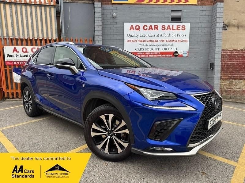 Blue Used 2018 Lexus NX300h Sport Line SUV | £15,990 (A bit pricey) - Image 1/4