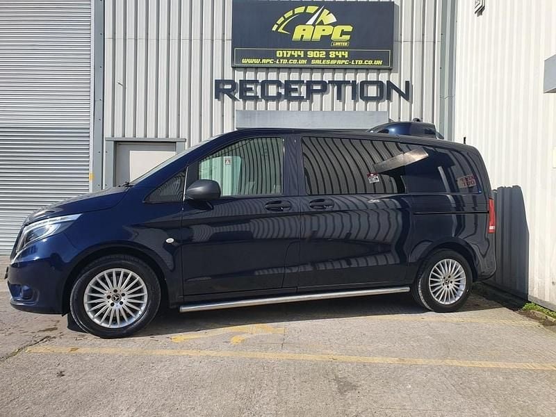 Used Mercedes Vito 2018 Blue Van