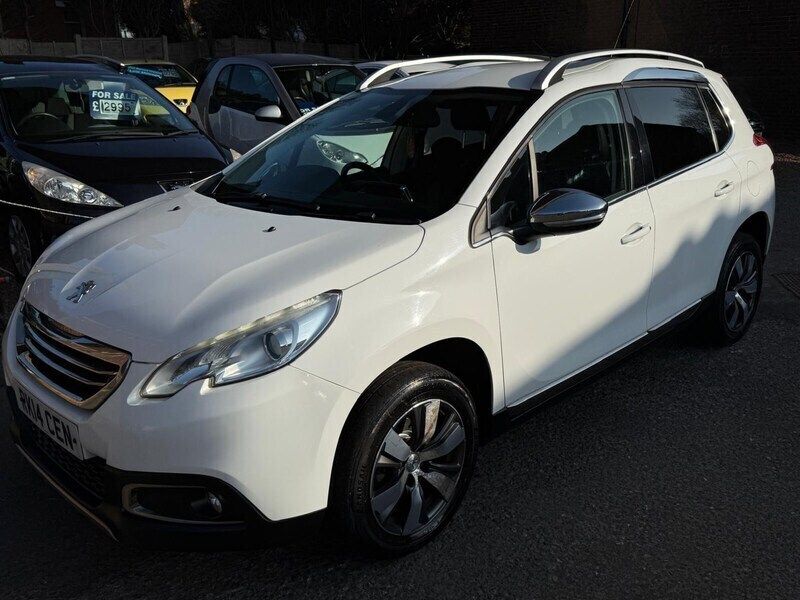 White Used 2014 Peugeot 2008 Allure SUV | £3,995 (A bit pricey) - Image 1/4