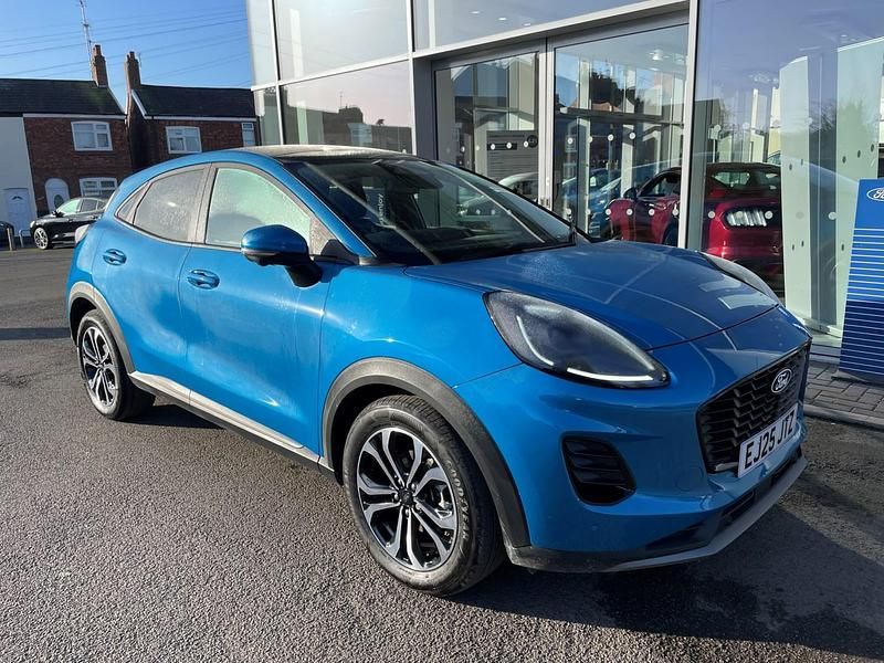 Used Ford Puma Titanium 125 HP (91 kW) 2025 Blue SUV