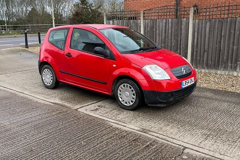 Used Citroën C2 2004 Red Hatchback