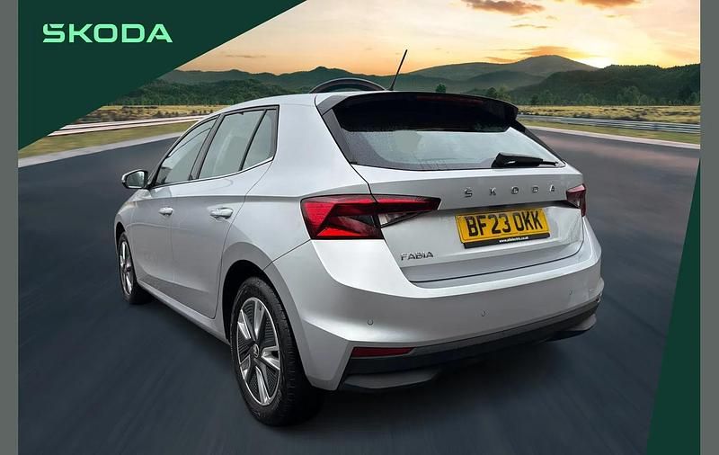 Used Skoda Fabia SE L 108 HP (79 kW) 2023 Silver Hatchback