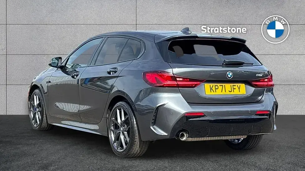 Used BMW 118 M Sport 134 HP (98 kW) 2021 Grey Hatchback