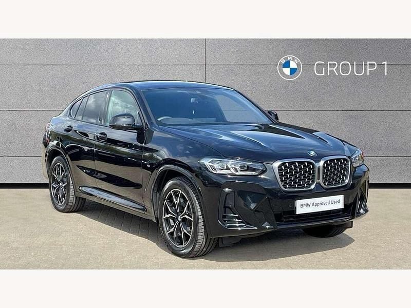 Black Used 2025 BMW X4 M Sport SUV | £45,859 (Good price) - Image 1/4