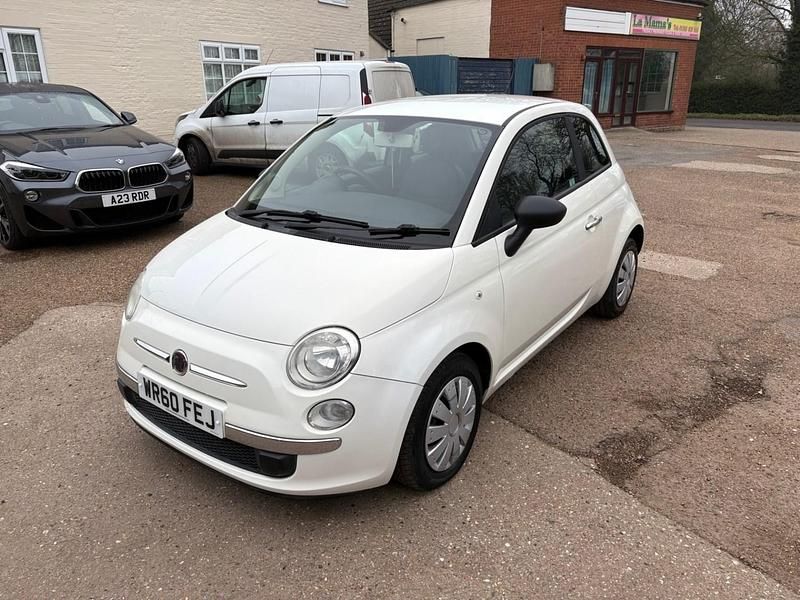 Used Fiat 500 Pop 69 HP (50 kW) 2010 White Hatchback