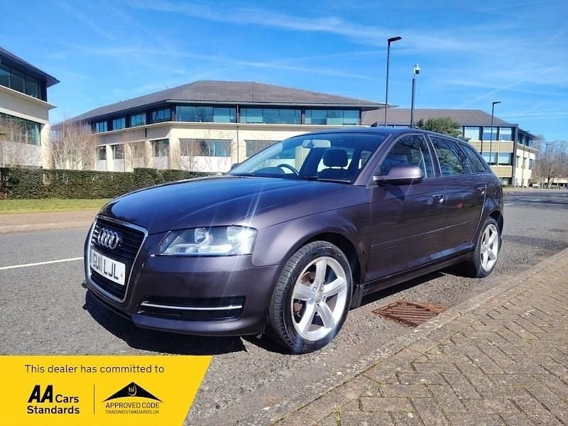 Used Audi A3 Sportback 102 HP (75 kW) 2011 Grey Hatchback