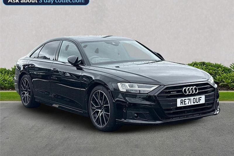 Black Used 2021 Audi A8 Black Edition Sedan | £40,972 (A bit pricey) - Image 1/4