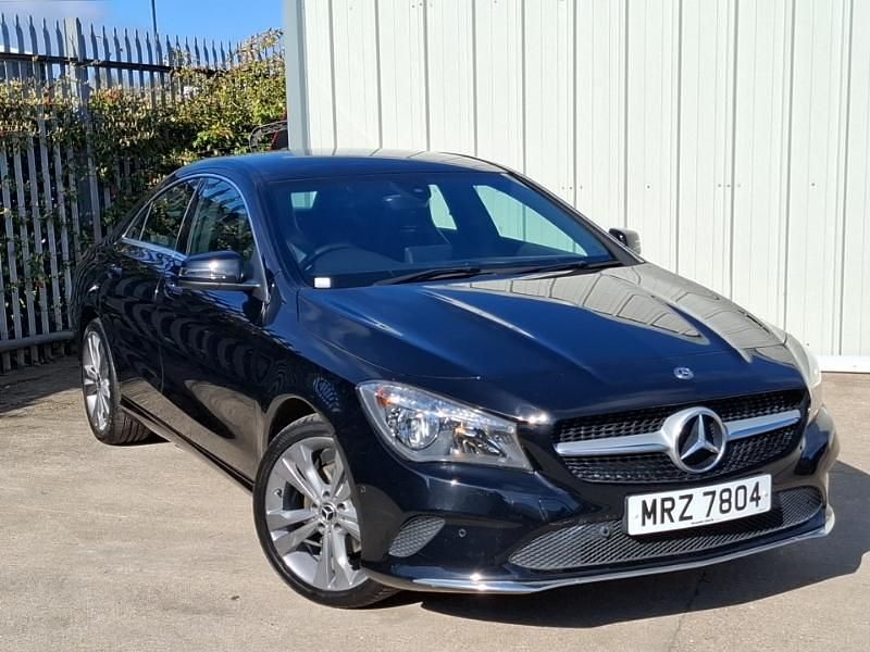 Used Mercedes CLA180 122 HP (89 kW) 2017 Black Sedan