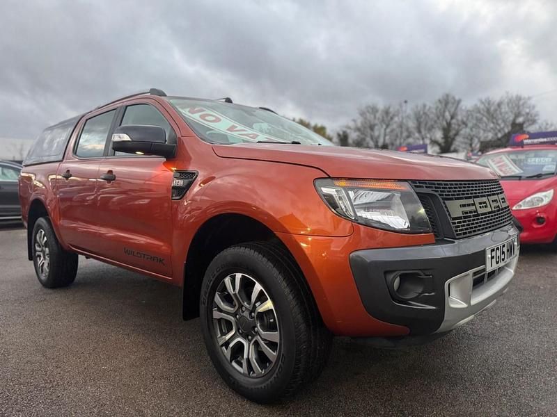 Usado Ford Ranger Wildtrack 2015 Laranja Pickup