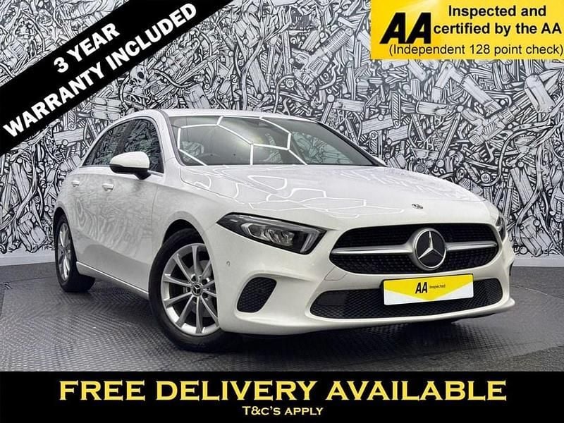 White Used 2020 Mercedes A180 Executive Hatchback | £18,595 (Fair price) - Image 1/2