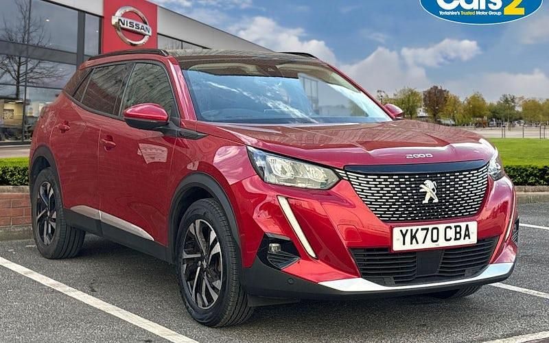 Used Peugeot 2008 Allure 101 HP (74 kW) 2020 Red SUV