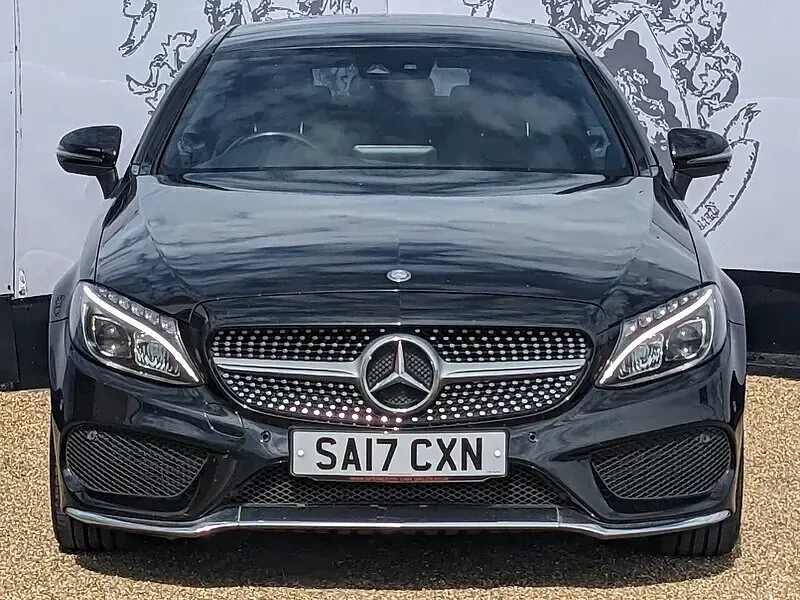 Używany Mercedes C220 AMG Line Premium Plus 170 KM (125 kW) 2017 Czarny Coupe