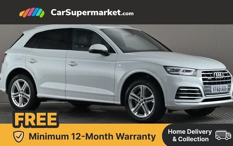 White Used 2019 Audi Q5 S-Line SUV | £22,197 (Fair price) - Image 1/4