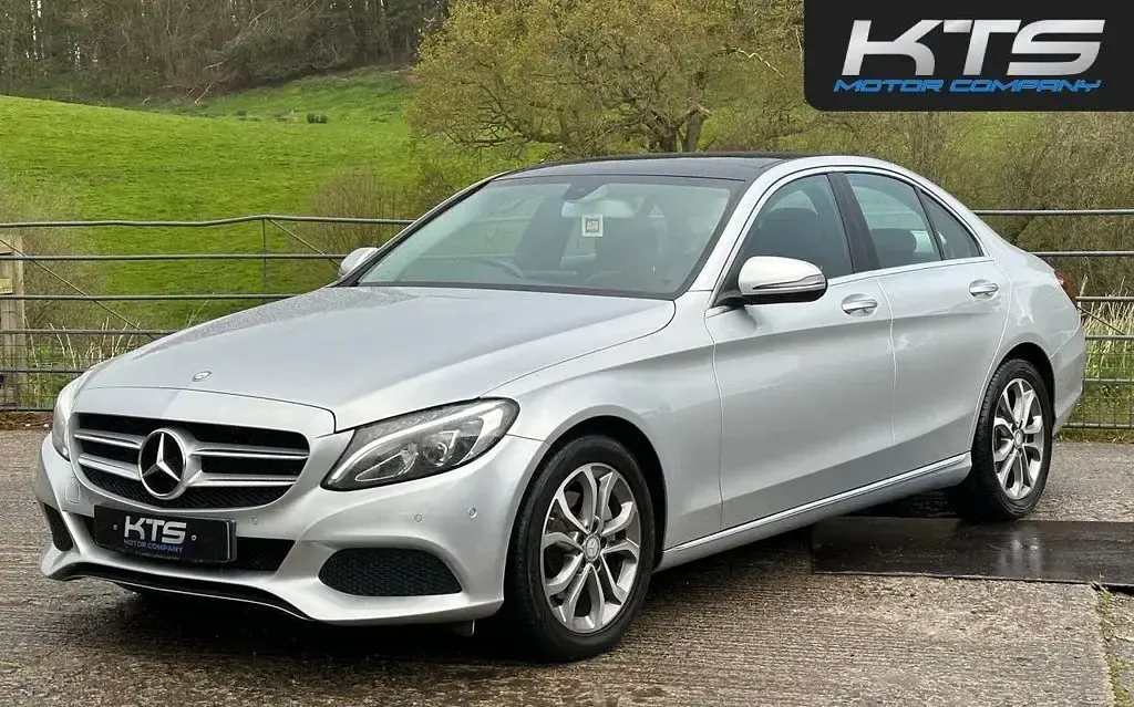 Used Mercedes C220 Premium 170 HP (125 kW) 2016 Silver Sedan