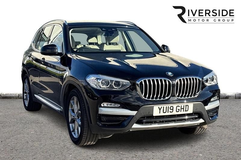 Black Used 2019 BMW X3 xLine SUV | £21,445 (Super price) - Image 1/4
