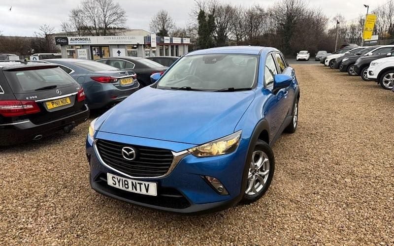 Used Mazda CX-3 121 HP (88 kW) 2018 Blue SUV