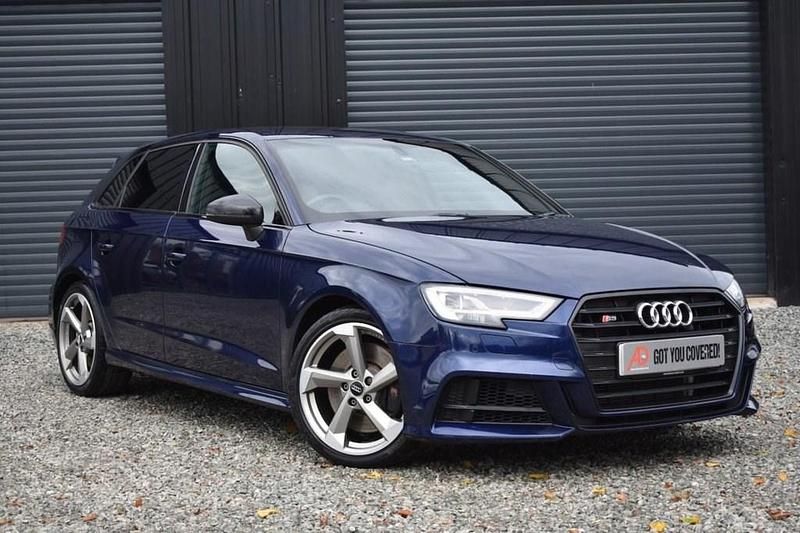 Used Audi S3 Sportback Black Edition 2018 Blue Hatchback