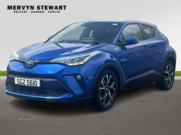 Used Toyota C-HR Design 122 HP (89 kW) 2020 Blue SUV