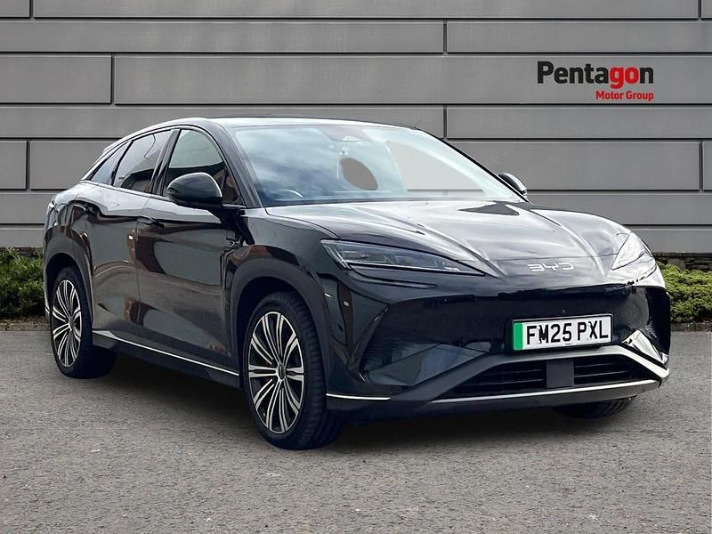 Black Used 2025 BYD Sealion 7 Design SUV | £42,995 (Expensive) - Image 1/4