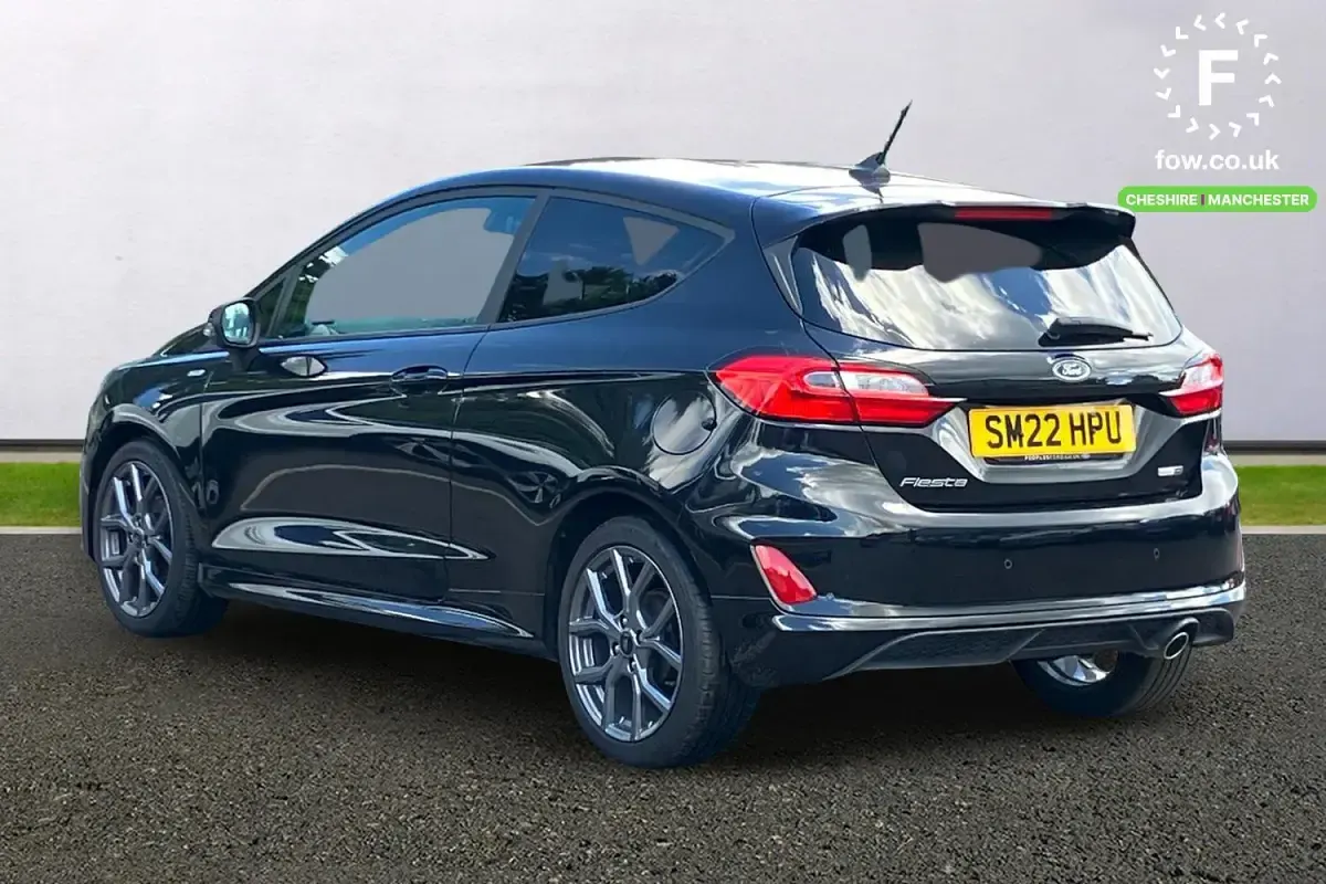 Used Ford Fiesta ST-Line 125 HP (91 kW) 2021 Black Hatchback