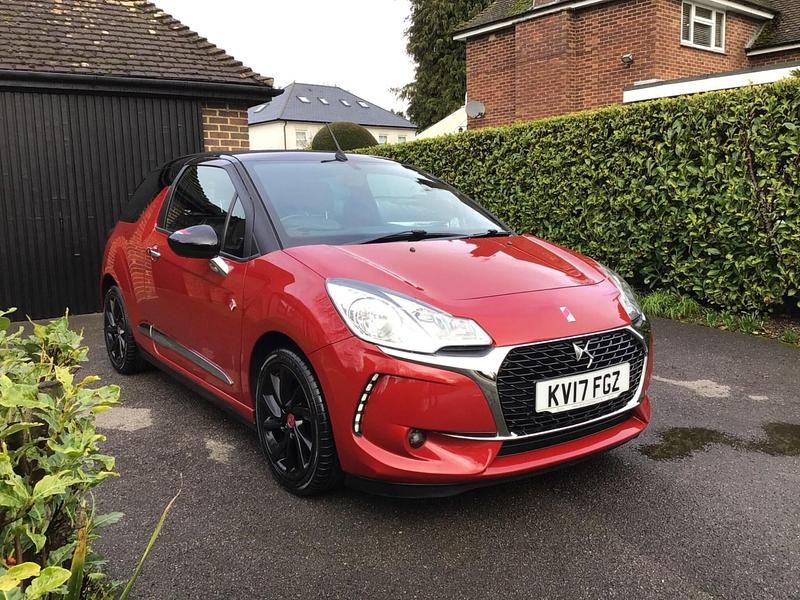 Used DS Automobiles DS3 Cabriolet Performance 2017 Red Cabriolet