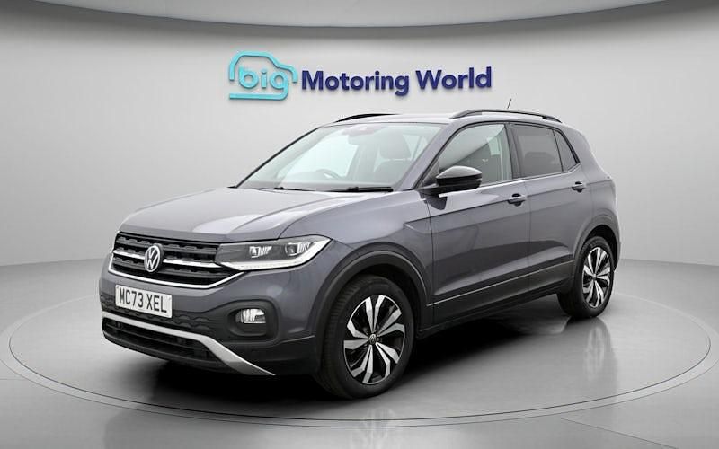 Used VW T-Cross Black Edition 110 HP (80 kW) 2024 Grey SUV