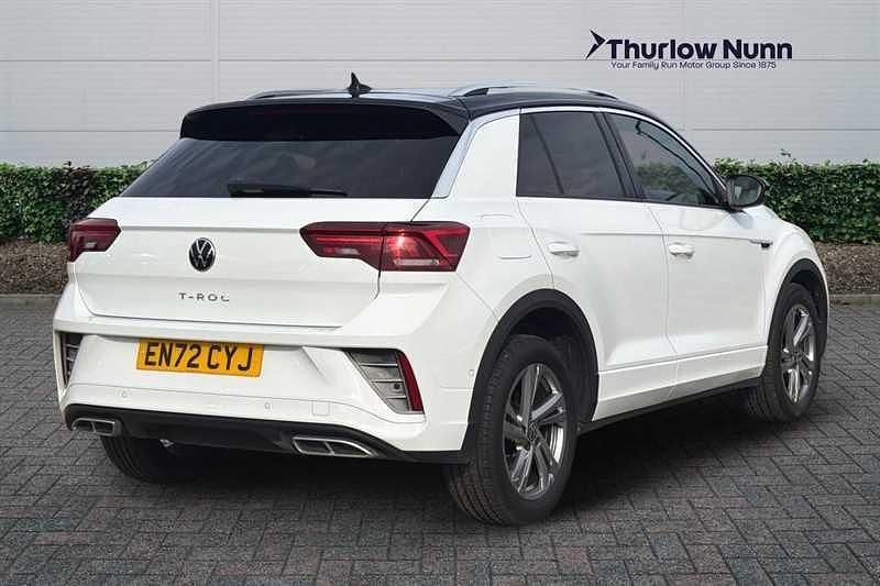 Used VW T-Roc R-line 150 HP (110 kW) 2023 White SUV