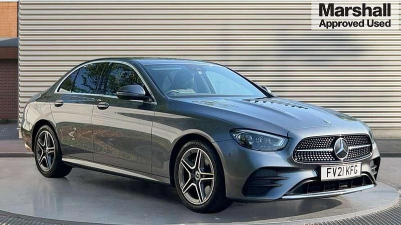 Grey Used 2021 Mercedes E220 AMG line Sedan | £28,471 (A bit pricey) - Image 1/4