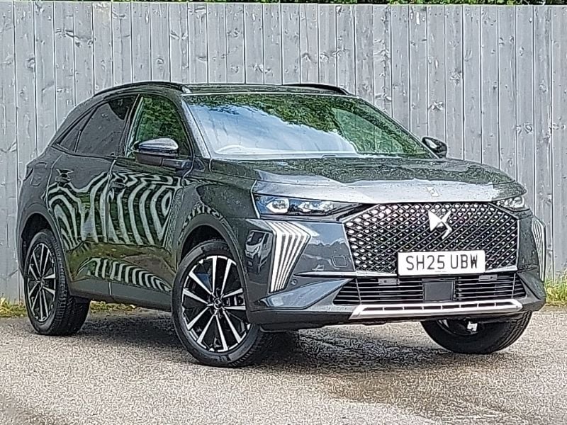 Metallic titan grey New 2024 DS Automobiles DS7 Crossback Performance Line Plus SUV | £27,998 (Fair price) - Image 1/4