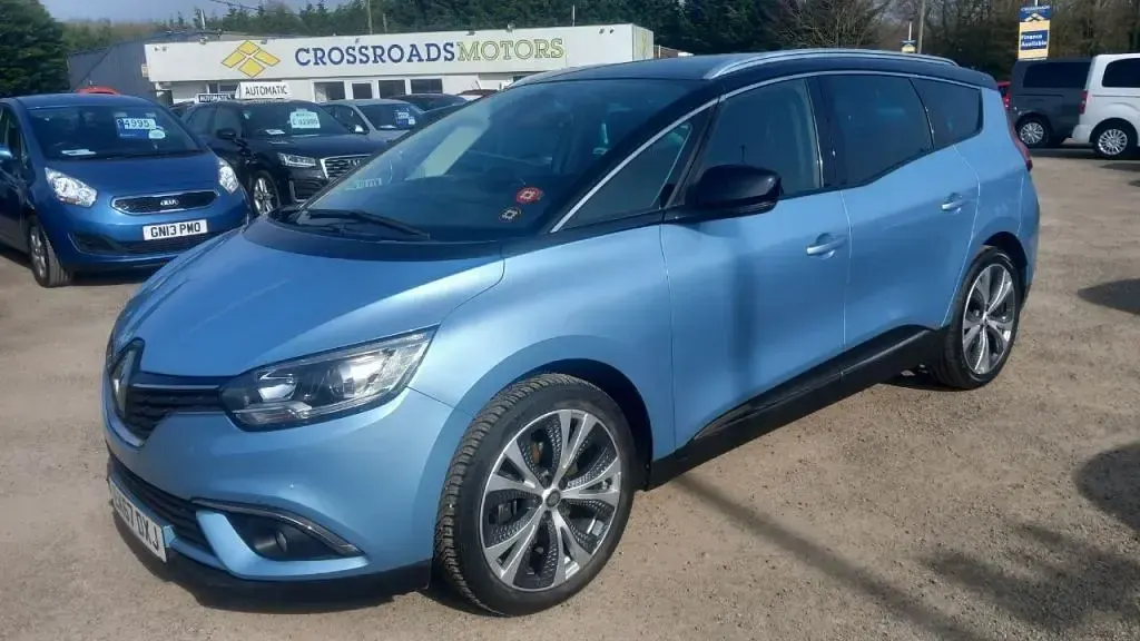 Used Renault Grand Scénic IV Dynamique 110 HP (80 kW) 2017 Blue/black MPV